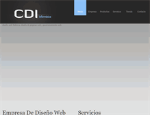 Tablet Screenshot of desarrollodeinternet.com